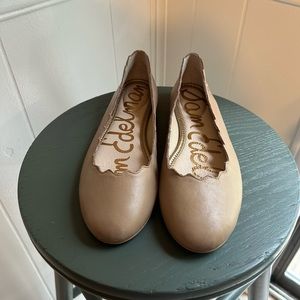 Sam Edelman Ballet Flats Size 8.5, Nude